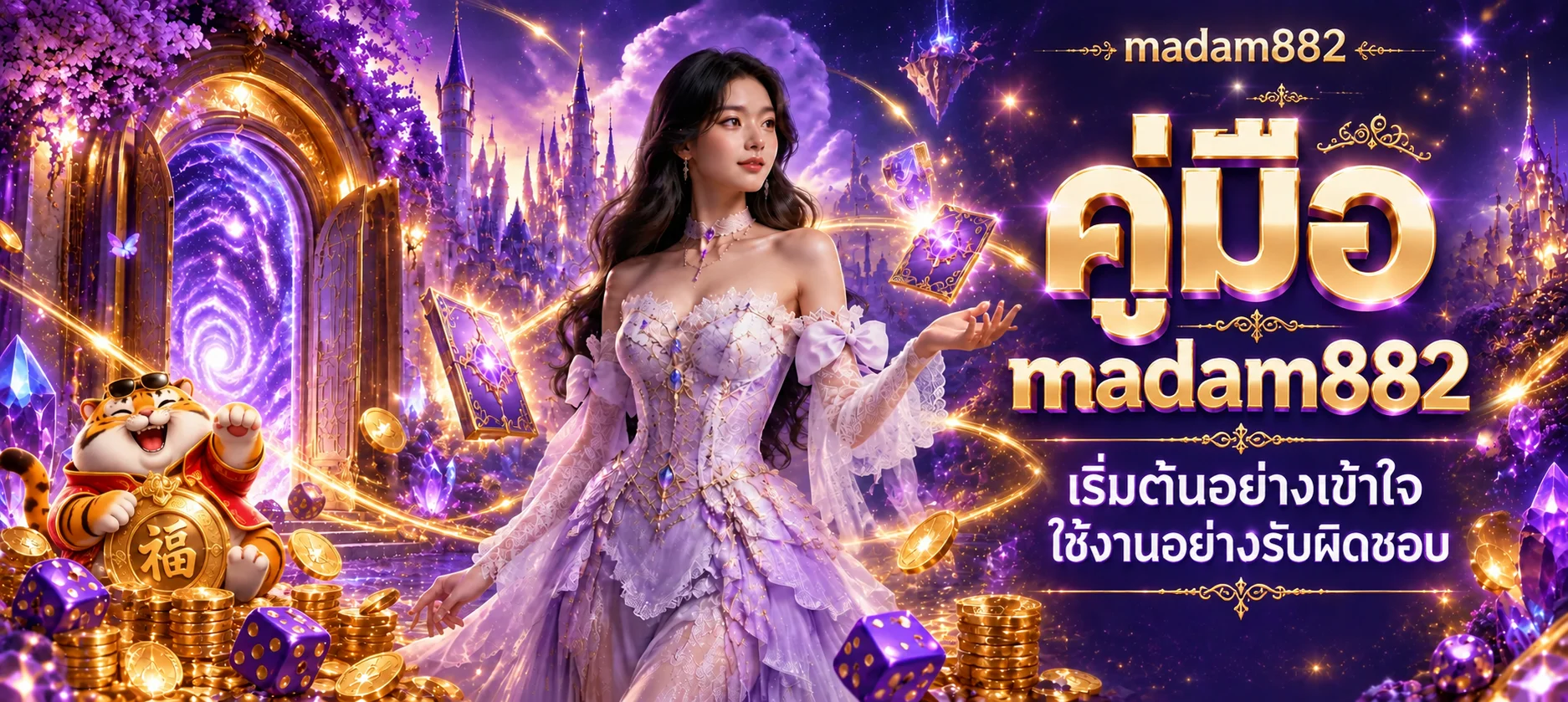 คู่มือ madam882 สำหรับผู้เริ่มต้น ตั้งแต่สมัครถึงใช้งาน